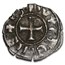 (1200-1400 AD) Frankish Greece Denier Tournois VF (Crusades)