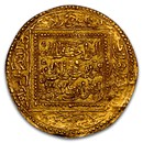 (1244-1258) Arabian Empires Gold Dinar MS-62 NGC (Marinids)