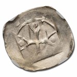 (1250-1400) Germany Silver Hand Heller Genuine NGC (w/COA)