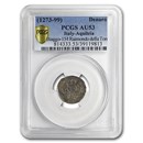 (1273-1299) Italy-Aquileia AR Denaro Raim. della Torre AU-53 PCGS (1273-1299) Italy-Aquileia AR Denaro Raim. della Torre AU-53 PCGS
