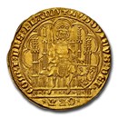 (1346-84) Belgium Gold Chaise d'Or Louis II MS-65 NGC