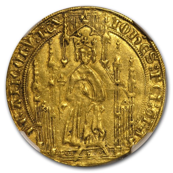 1350-1364 France Gold Royal D'Or AU-55 NGC 1350-1364 France Gold Royal D'Or AU-55 NGC