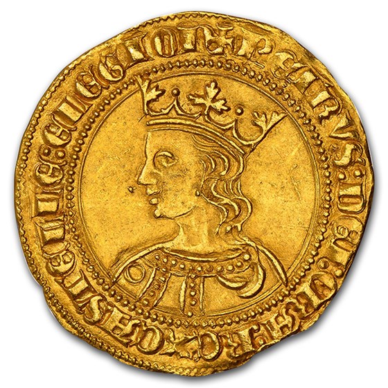 1350-1369 Castile & León Gold Dobla Pedro the Cruel MS-63 NGC 1350-1369 Castile & León Gold Dobla Pedro the Cruel MS-63 NGC