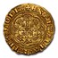 (1356-61) Great Britain Gold 1/4 Noble Edward III MS-65 NGC