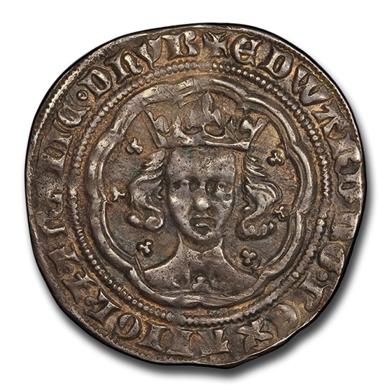 (1356-61) Great Britain Silver Groat Edward III XF-40 PCGS (1356-61) Great Britain Silver Groat Edward III XF-40 PCGS