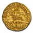(1380-1422) France Gold Agnel d'Or Charles VI MS-61 NGC