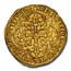 (1380-1422) France Gold Agnel d'Or Charles VI MS-61 NGC