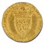 1380-1422 France Gold Ecu d'Or Charles VI MS-62 PCGS