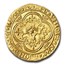 (1380-1422) France Gold Ecu d'Or Charles VI MS-63+ NGC