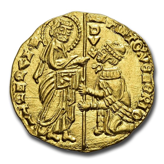 (1382-1400) Italy Venice Gold Ducat MS-66 NGC (1382-1400) Italy Venice Gold Ducat MS-66 NGC