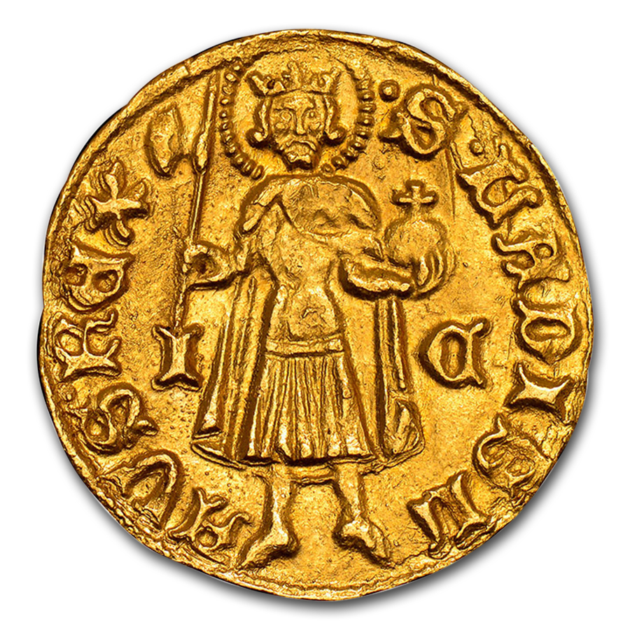 Buy 1387-1437 Kingdom of Hungary AV Goldgulden Sigismund MS-65 NGC