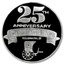 14.6 oz Silver Round - 25th Anniversary Carriage Inc. (1968-93)