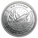14.6 oz Silver Round - S.S. Titanic Commemorative