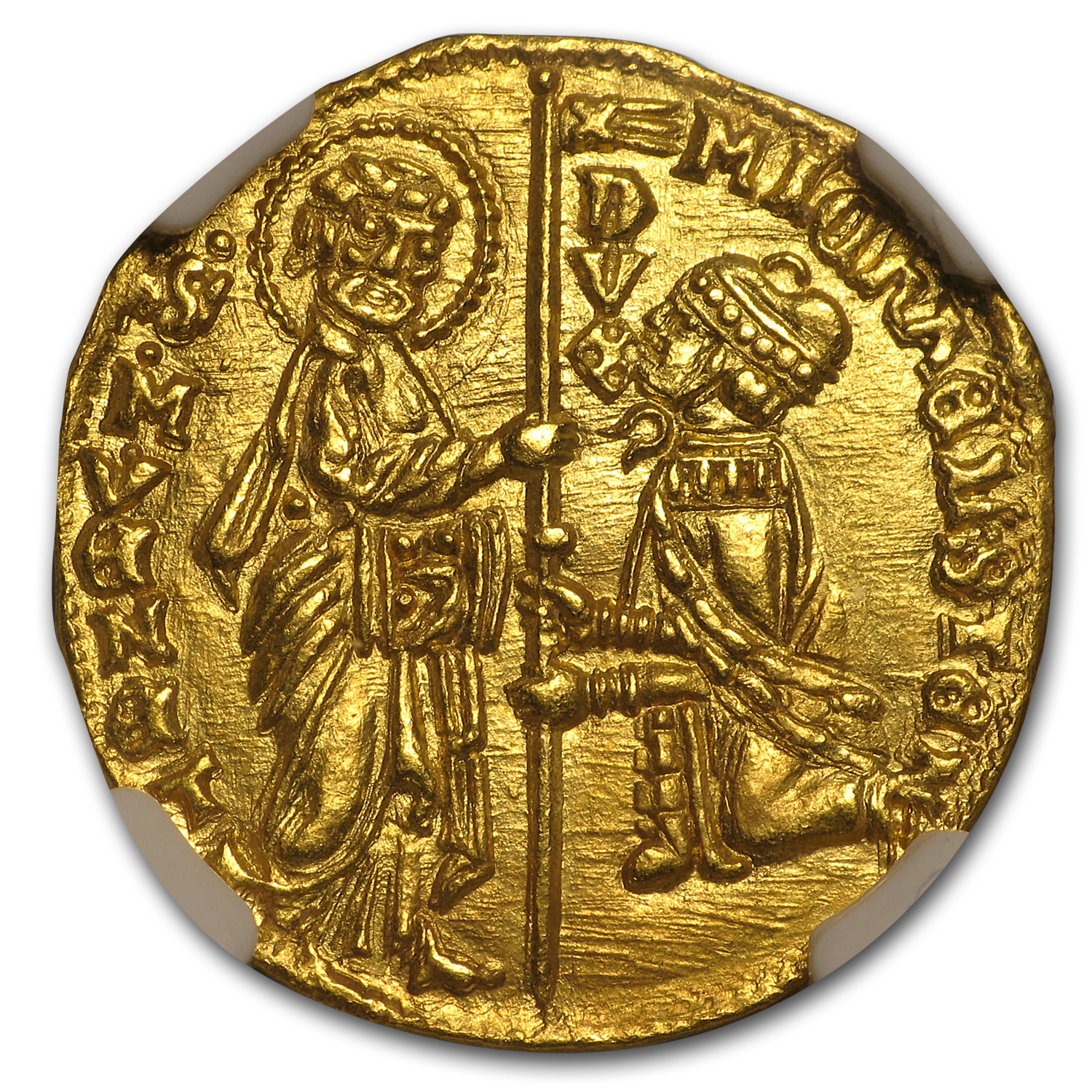 Buy 1400-1413 Venice Gold Zecchino Ducat Michele Steno MS-64 NGC