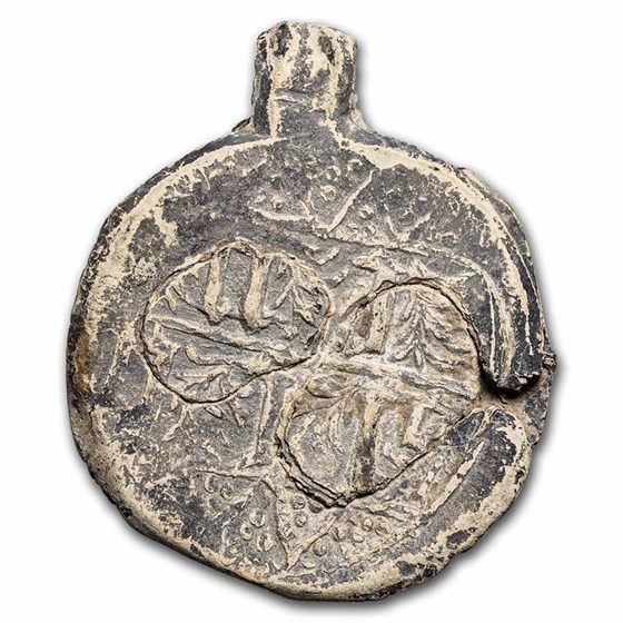 1400's Bavaria Holy Roman Empire Lead Merchant Seal (Cloth Trade) 1400's Bavaria Holy Roman Empire Lead Merchant Seal (Cloth Trade)