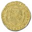 1406-1454 Spain Gold Dobla John II AU-58 NGC