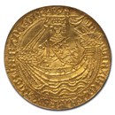 (1422-30) Great Britain Gold Noble Henry VI MS-62 NGC