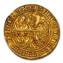 (1422-53) France Gold Salut d'Or Henry VI AU-58 NGC