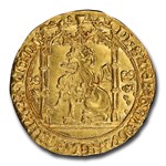 (1430-67) Belgium Flanders Gold Lion d'Or Philippe MS-63 PCGS