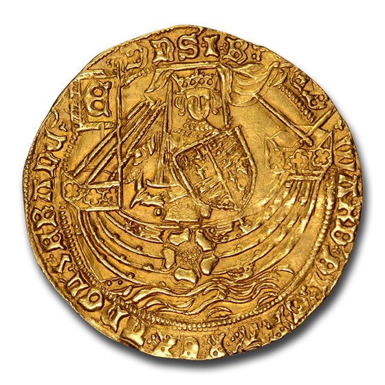 (1464-70) Great Britain Gold Ryal Edward VI MS-61 NGC (1464-70) Great Britain Gold Ryal Edward VI MS-61 NGC