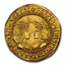 (1476-1516)-T Spain Gold 2 Excelentes Ferdinand MS-64 NGC