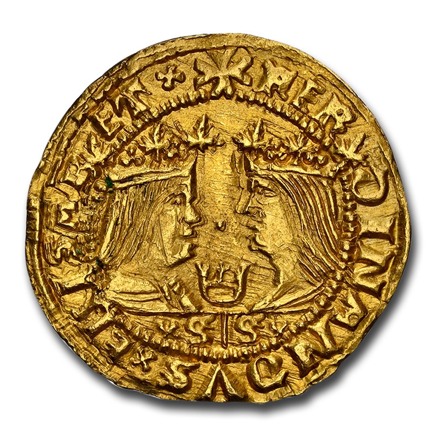 (1479-1504) Spain Gold Ducat Ferdinand and Isabella MS-64 NGC