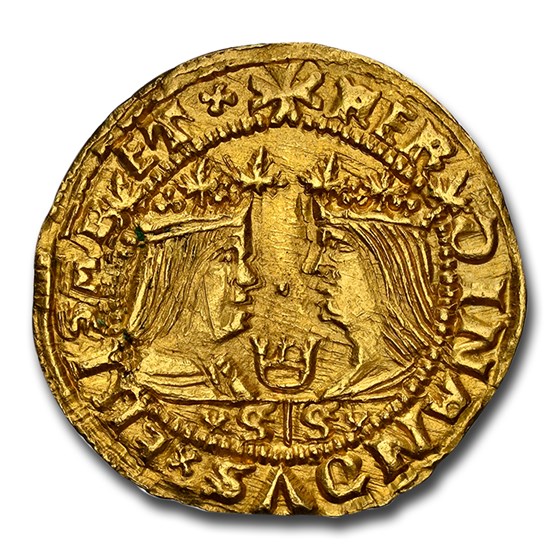 (1479-1504) Spain Gold Ducat Ferdinand and Isabella MS-64 NGC (1479-1504) Spain Gold Ducat Ferdinand and Isabella MS-64 NGC