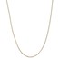14k 1.25 mm Flat Figaro Chain Necklace - 24 in.