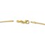 14K 1.2mm Omega Necklace Detachable clasp Necklace - 16 in.
