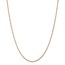 14k 1.4 mm Singapore Chain Necklace - 18 in.