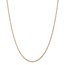 14k 1.4 mm Singapore Chain Necklace - 20 in.