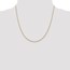 14k 1.4 mm Solid Polished Cable Chain Necklace - 20 in.
