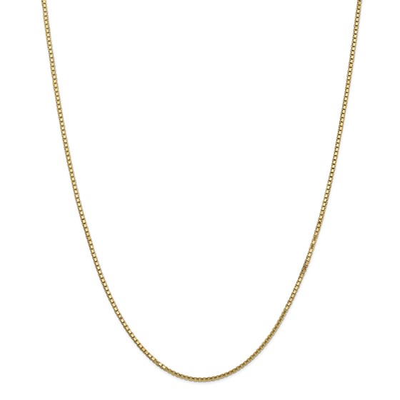 14k 1.5 mm Box Chain Necklace - 18 in. 14k 1.5 mm Box Chain Necklace - 18 in.