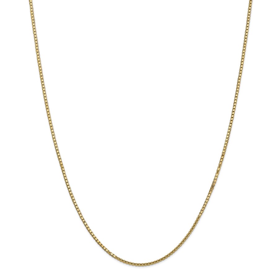 Buy 14k 1.5 mm Box Chain Necklace - 24 in. | APMEX