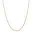 14k 1.50 mm Handmade Regular Rope Chain Necklace - 20 in.