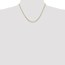 14k 2.25 mm Flat Figaro Chain Necklace - 18 in.