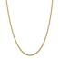 14k 2.75 mm Diamond-cut Rope Chain Necklace - 24 in.