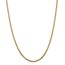 14k 2.9 mm Beveled Curb Chain Necklace - 20 in.