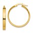 14k 21 mm Hoop Earrings