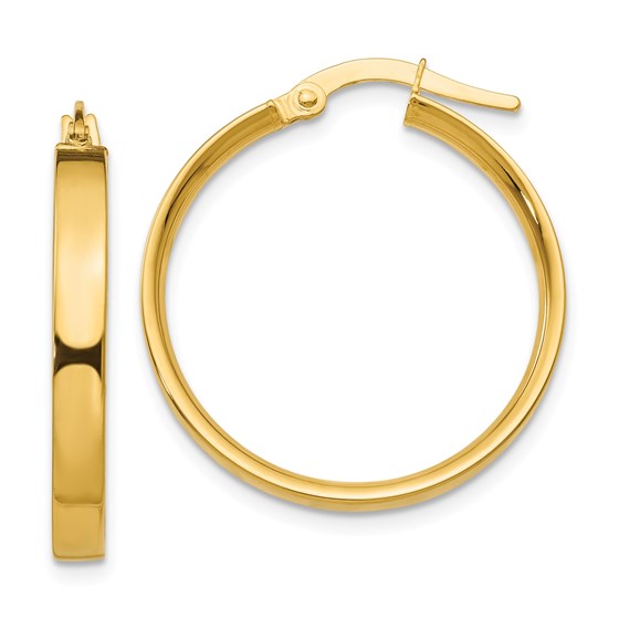14k 21 mm Hoop Earrings 14k 21 mm Hoop Earrings