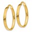 14k 21 mm Hoop Earrings