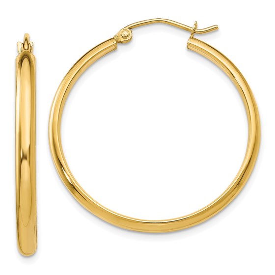 14k 30 mm Polished Hoop Earring 14k 30 mm Polished Hoop Earring