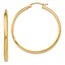 14k 37 mm Polished Hoop Earring