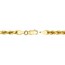 14K 4 mm Diamond Cut Figarope Milano - 20in.