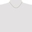 14k .5 mm Cable Rope Chain Children's Necklace - 13 in.