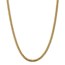 14k 5 mm Solid Miami Cuban Chain Necklace - 24 in.