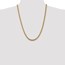 14k 5 mm Solid Miami Cuban Chain Necklace - 24 in.