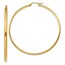 14k 56 mm Polished Hoop Earring