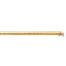 14K 6mm Domed Omega Necklace - 16 in.
