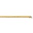 14K 6mm Domed Omega Necklace - 18 in.